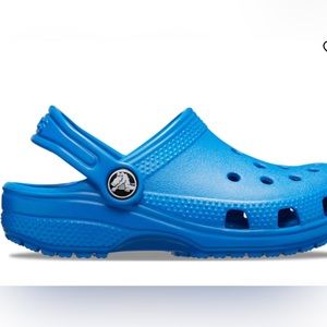 CROCS toddler classic - Size 7 - Cobalt Blue Gently Used